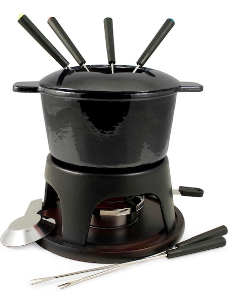 Swissmar Metallic Black Sierra Foundue Set 11 Piece (Y37364) | £95