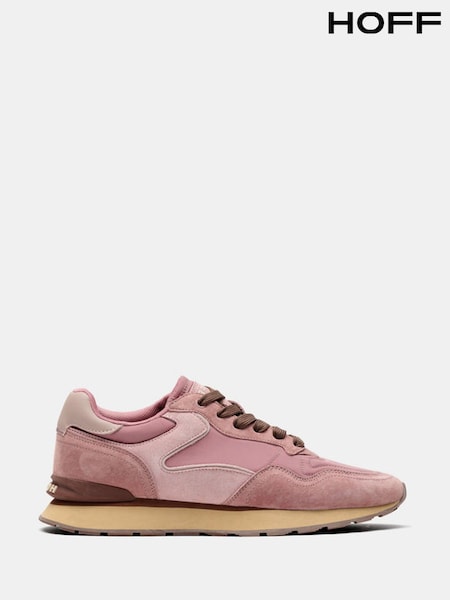 Pink - Hoff City Retro Rosewood Trainers
