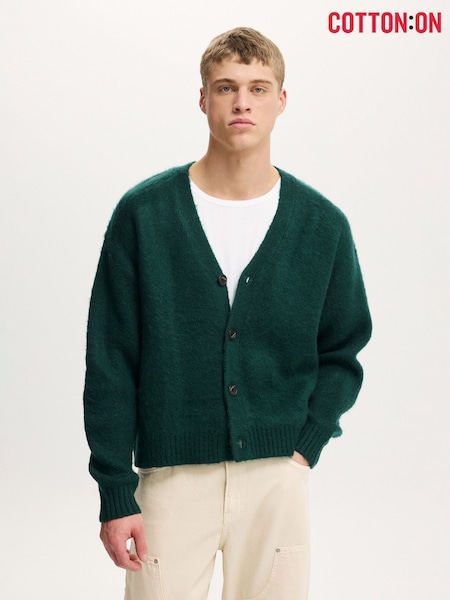 Cotton On Green Cropped Cardigan (Y38094) | £45
