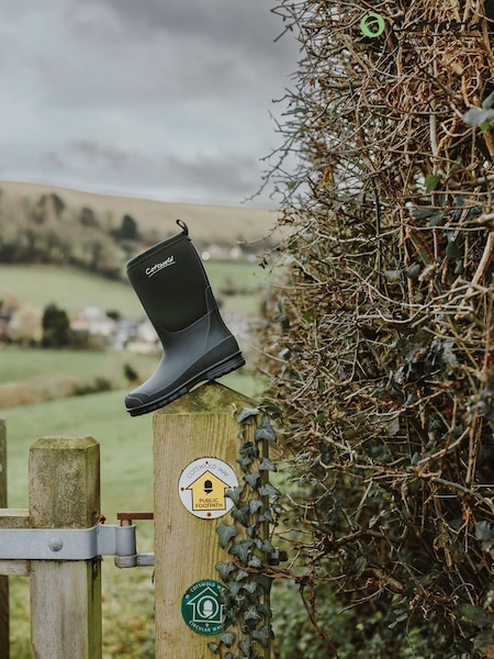 Cotswolds Green Hilly Neoprene Childrens Wellingtons (Y38288) | £40