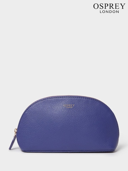 Osprey London Purple The Tilly Leather Make Up Bag (Y38323) | £35