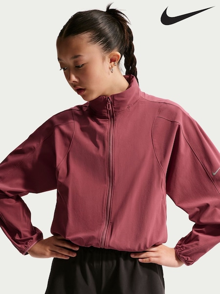 Pink Smoke - Nike Mavn Water Repellent Uv Woven Jacket