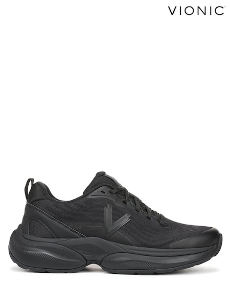 Vionic Black Walk Quest Regular Fit Arch Support Trainer (Y38883) | £145