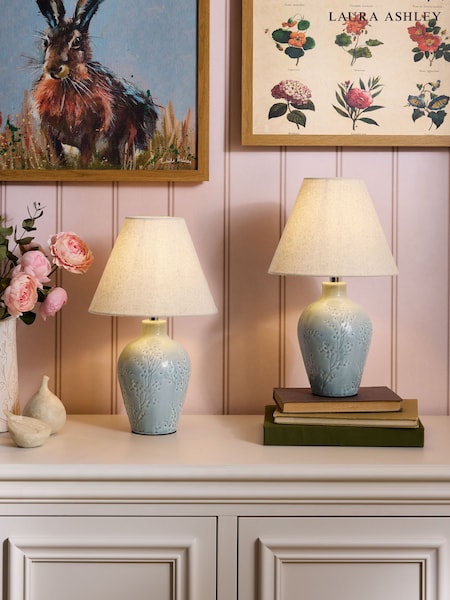 Laura Ashley 2 Pack Pussywillow Table Lamps