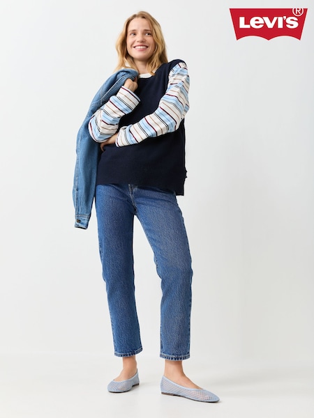Blue - Levi's® 501® Crop Jeans