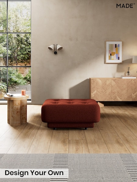 Soft Touch Boucle/Rust Orange - Flint By Made