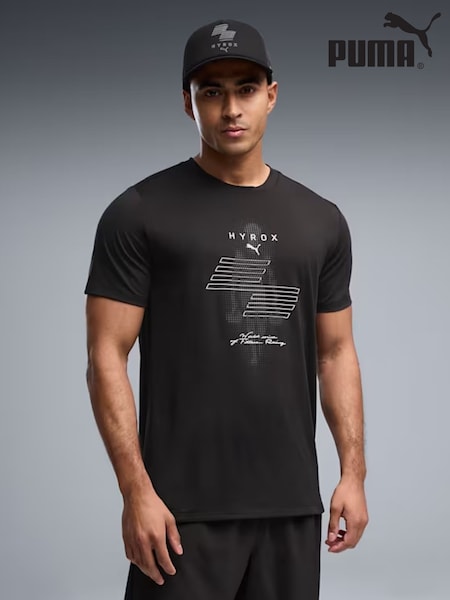 Black - Regular Puma M Puma X Hyrox Cloudspun Thermoadapt T-shirt