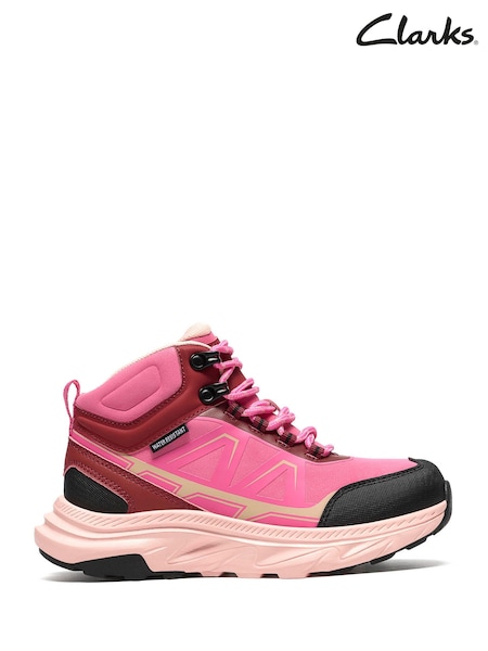 Pink - Clarks Merrick Boots