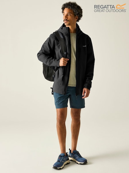 Black - Regular Regatta Oklarna Waterproof Jacket