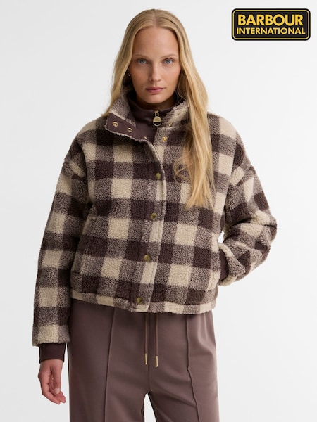 Brown - Barbour International Amaya Fleece