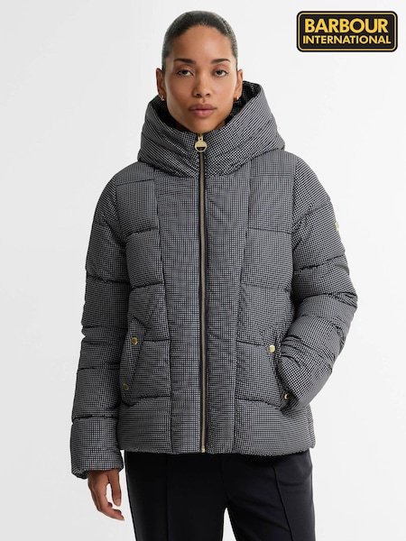 Black - Barbour International Brantley Puffer Jacket