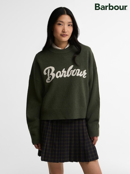 Green - Barbour® Ivybridge Knitted Jumper