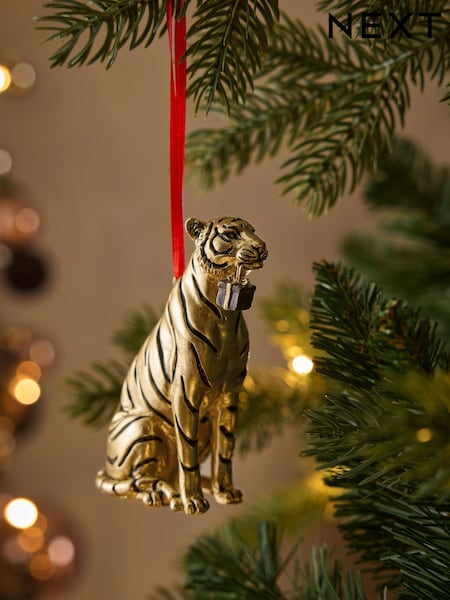 Tiger Christmas Bauble