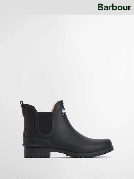 Black - Barbour® Kirkton Chelsea Wellies