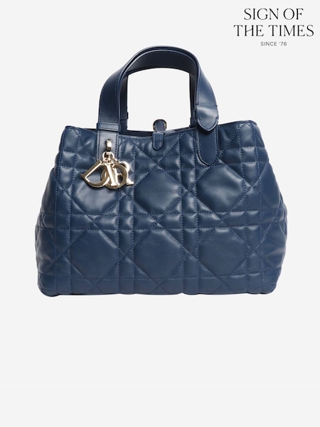 Sign of the Times Blue Dior 2024 Medium Toujours Bag (Y43698) | £2,523