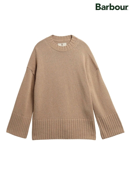 Beige - Barbour® Gaia Knitted Jumper
