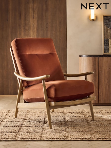 Hampton Wooden Accent Chair