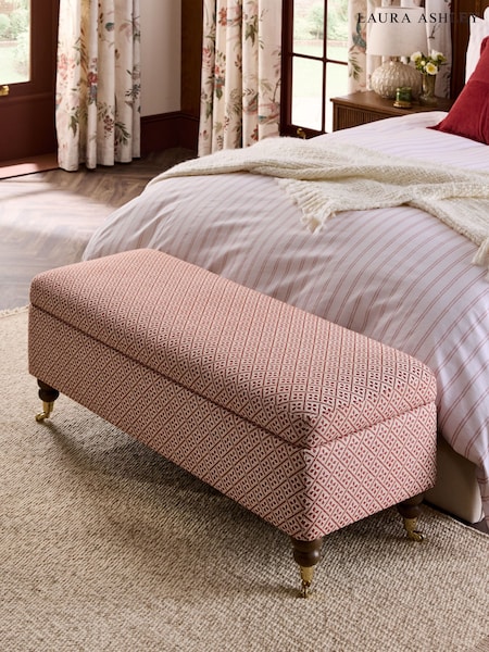 Laura Ashley Clipsham Storage Ottoman Bench
