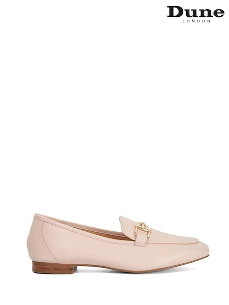 Dune London Natural Grained Loafers (Y44090) | £89
