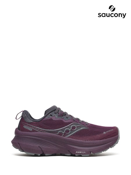Dark Purple - Regular Saucony Guide Trail Gtx Trainers