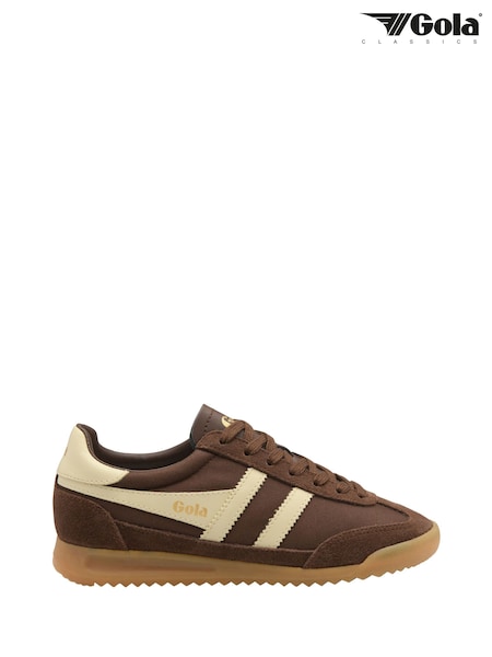 Brown - Gola Tornado Trainers