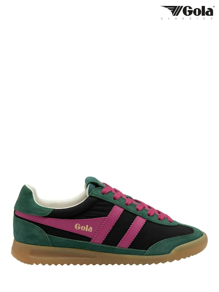 Black - Gola Firely Metallic Trainers