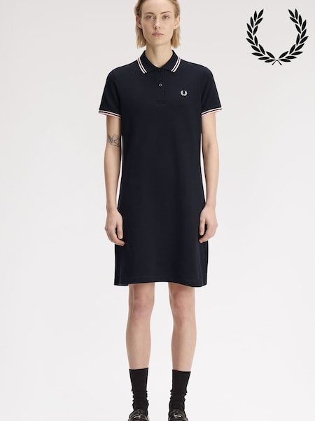 Blue - Fred Perry Twin Tipped Fred Perry Dress