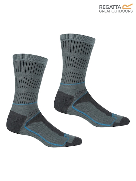 Regatta Blue Samaris 3 Season Socks (Y44808) | £20