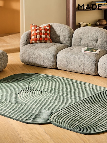 Made.com Casey Wool Tufted Rug