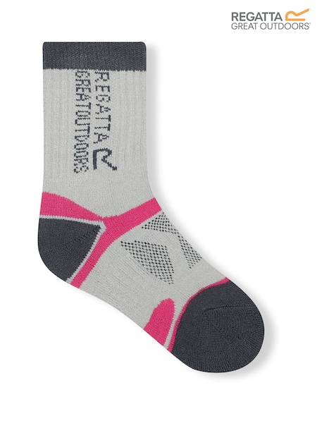 Regatta Grey Kid Blister Protect II Socks (Y46221) | £15