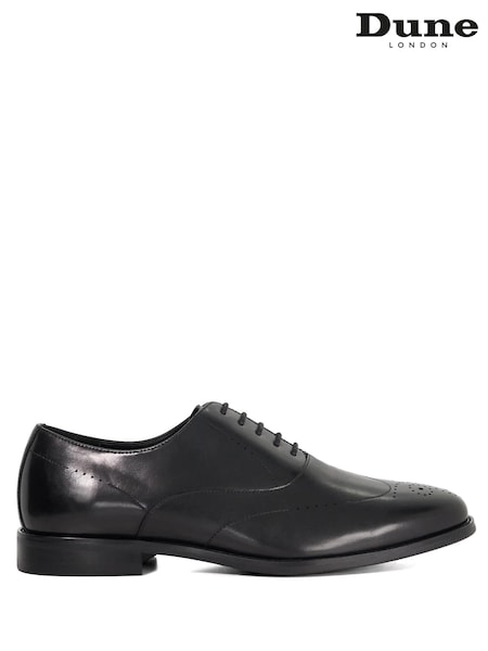 Dune London Black Shaay Brogues (Y46398) | £99