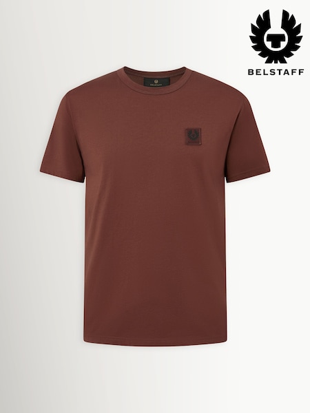 Red - Regular Belstaff Logo T-shirt
