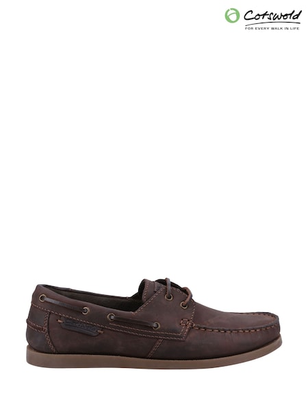 Cotswolds Waterlane Brown Shoes (Y47370) | £70
