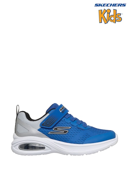 Blue - Skechers Microspec Max Advance Squad-pacer Trainers