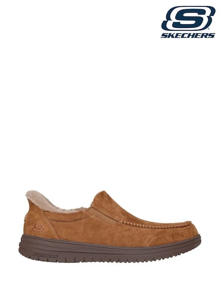 Brown - Regular Skechers Murette Scofield Shoes