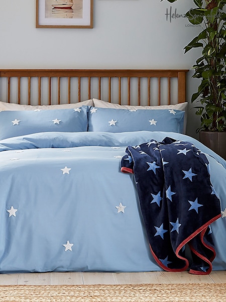 Helena Springfield Chambray Blue Tufted Star Cover Set (Y47821) | £50 - £85