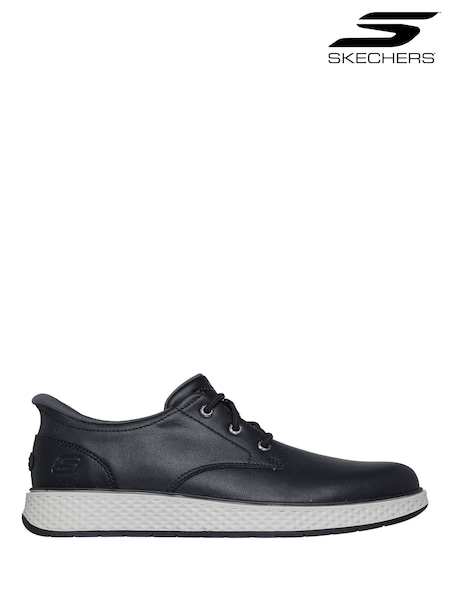 Black - Regular Skechers Burkett Lonzo Slip Ins Trainers