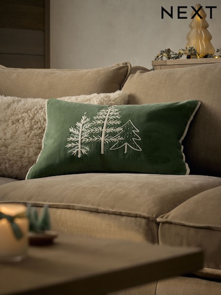 Embellished Christmas Tree 40 X 59cm Cushion