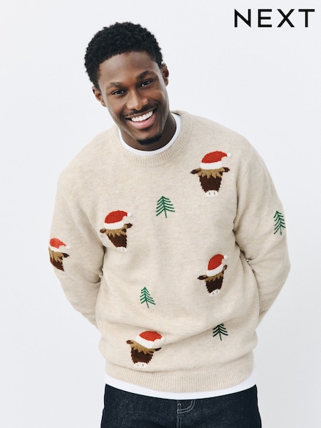 Neutral - Regular Hamish Matching Family Christmas Jumper