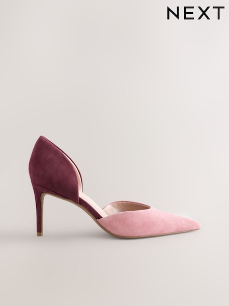 Pink - Forever Comfort® Tgwo Part Point Toe Heels
