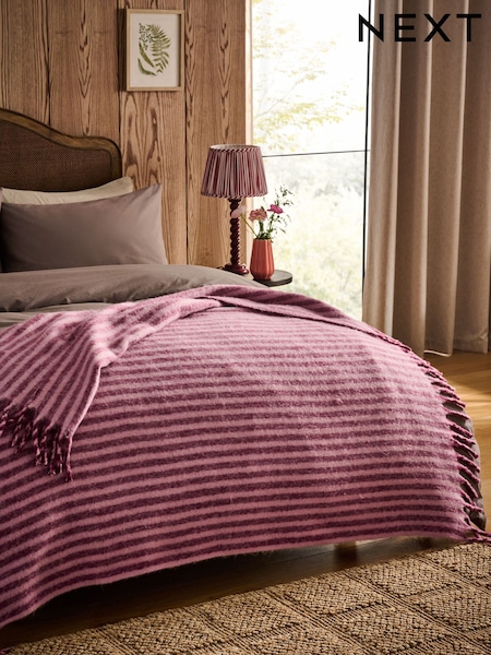 Cosy Stripe Throw