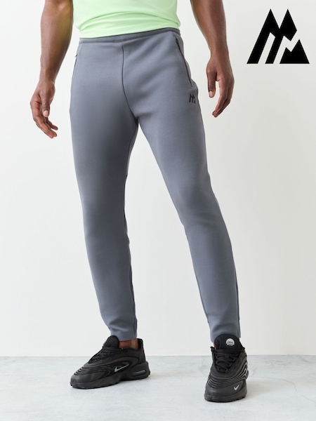 Grey - Regular Montirex Foundation Joggers