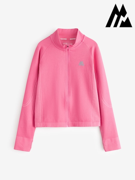 Pink - Montirex Junior Harmony Full Zip Jacket