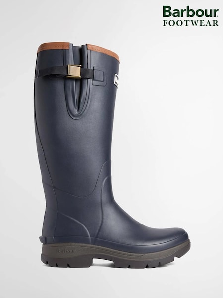Navy - Regular Barbour Tempest Tall Welly Boots