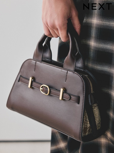 Chocolate Brown - Hand Held Bag