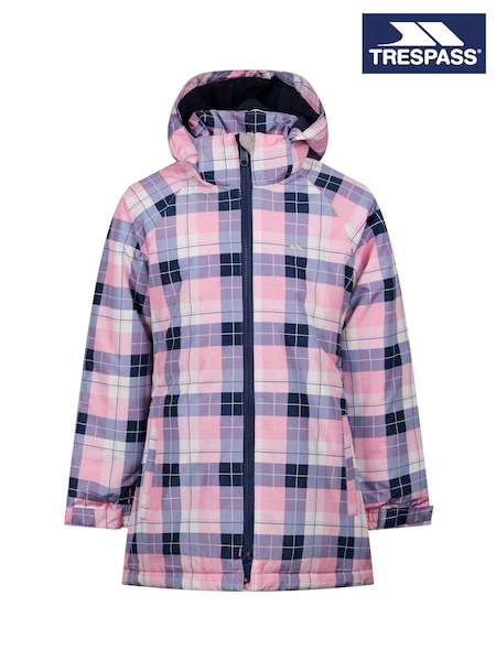 Pink - Trespass Orland Printed Rain Jacket