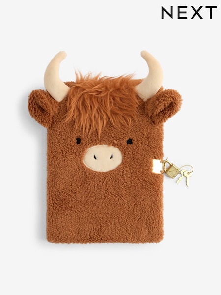 Hamish The Highland Cow A5 Lockable Notebook