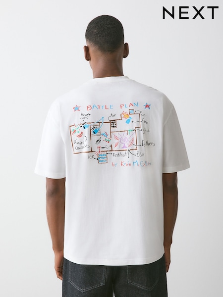 Ecru White Home Alone - Regular Christmas T-shirt