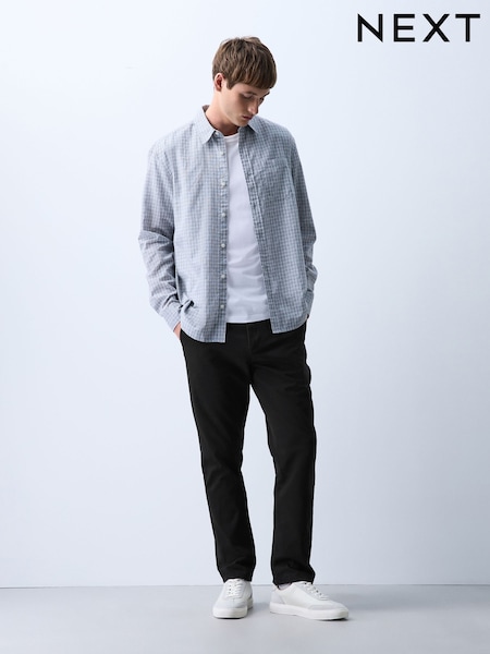 Black - Slim Fit Chino Trousers