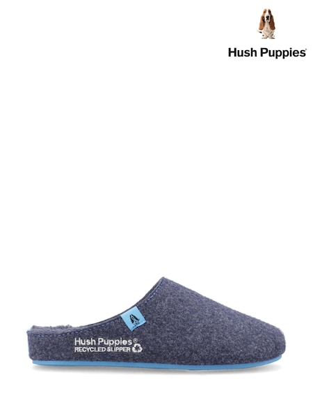 Blue - Regular Hush Puppies The Good Slippers